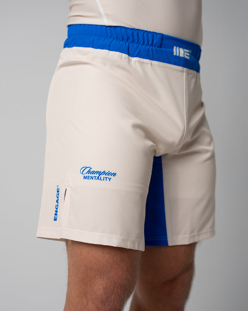 Invictus (Royal Ivory) MMA Grappling Shorts